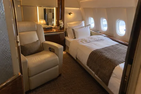 Qatar Airways first class seat