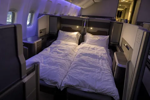 Qatar Airways business class seat