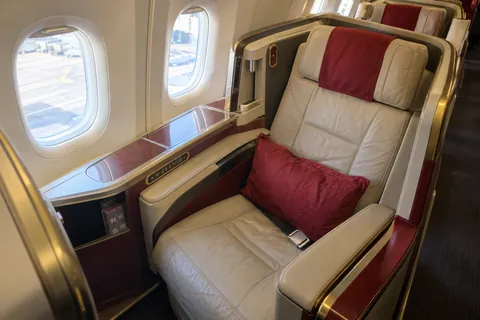 Sichuan Airlines business class seat